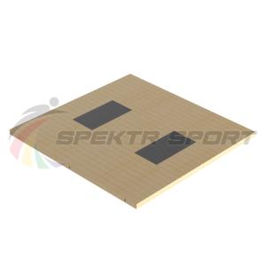 Купить Помост тяжелоатлетический 3х3х0,1м, рез. амортизаторы 1х0,5х0,04м в Смоленске 