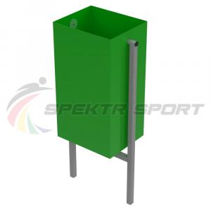 Купить Урна для мусора прямоугольная 370х250х650 мм в Смоленске 