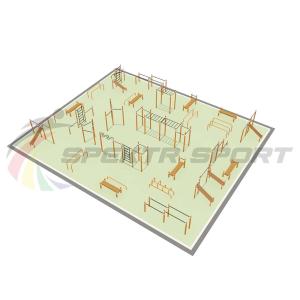 Купить Парковая площадка для Воркаут и WRK 6_76mm в Смоленске 