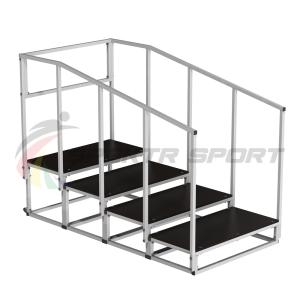 Купить Хоровой станок разборный четырехрядный с перилами в Смоленске 