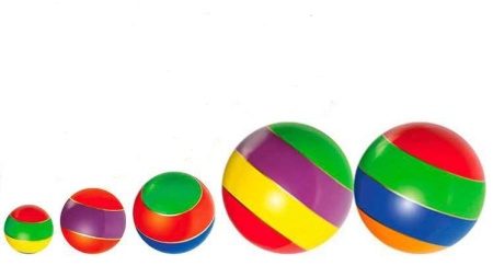 Купить Мячи резиновые (комплект из 5 мячей различного диаметра) в Смоленске 